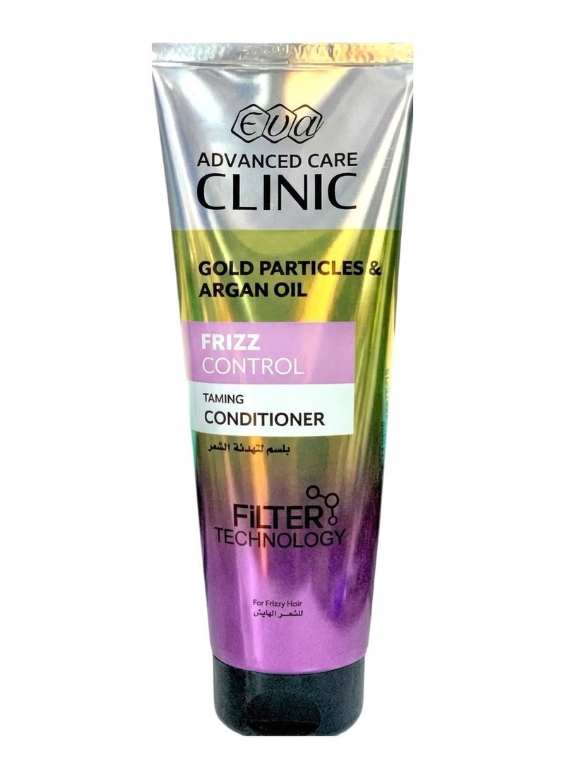 Advanced Care Clinic Frizz Control Conditioner with Argan Oil & Gold Particles – 230 ml